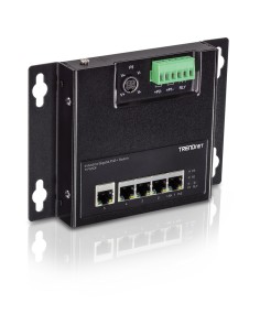 TI-PG50F switch No administrado Energía sobre Ethernet (PoE) Negro