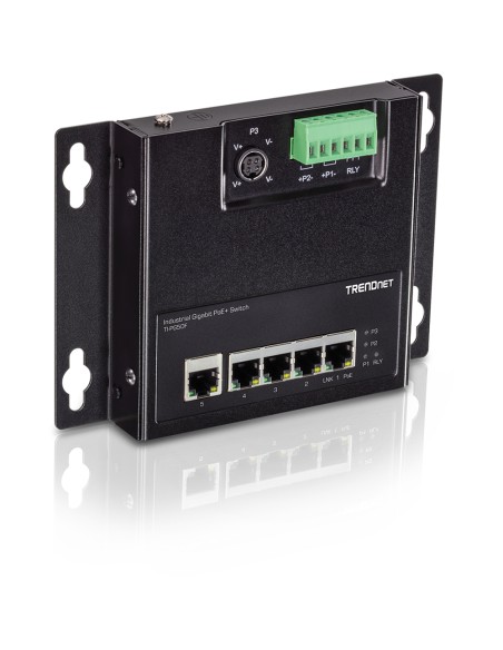TI-PG50F switch No administrado Energía sobre Ethernet (PoE) Negro