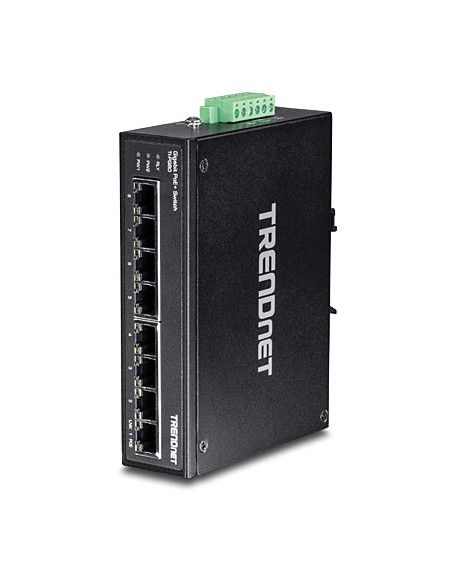 TI-PG80 switch No administrado L2 Gigabit Ethernet (10/100/1000) Energía sobre Ethernet (PoE) Negro