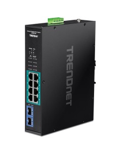 TI-PGM102 switch Gigabit Ethernet (10/100/1000) Energía sobre Ethernet (PoE) Negro