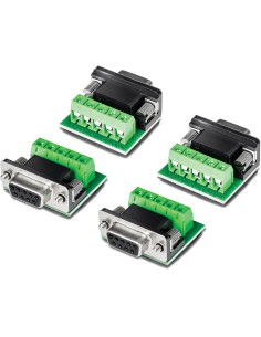 TI-S400 cambiador de género para cable Verde, Gris