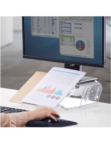 9731201 soporte para monitor Transparente Escritorio