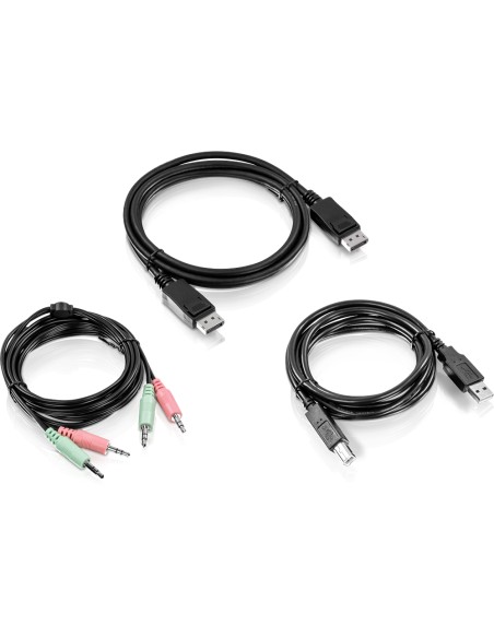 TK-CP06 cable para video, teclado y ratón (kvm) Negro 1,83 m