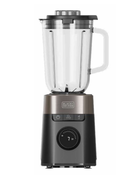 BXJB1201E 2,2 L Batidora de vaso 2200 W Negro, Plata, Transparente