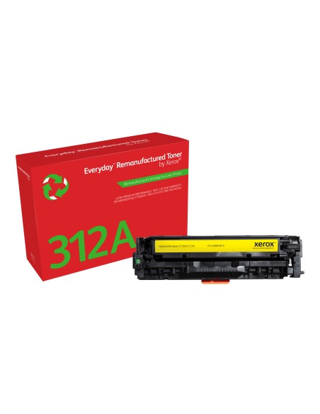 Everyday El tóner Everyday Amarillo de Xerox es compatible con HP 312A (CF382A), Capacidad estándar
