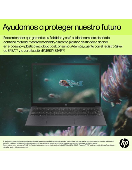 15-fd0036ns Intel® Core i3 i3-N305 Portátil 39,6 cm (15.6") Full HD 8 GB DDR4-SDRAM 256 GB SSD Wi-Fi 6E (802.11ax) Windows 11 