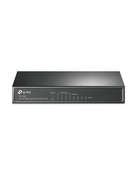TL-SF1008P switch No administrado Fast Ethernet (10/100) Energía sobre Ethernet (PoE) Oliva