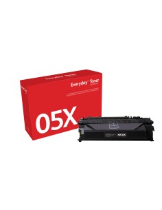 Everyday El tóner Everyday Negro de Xerox es compatible con HP 05X (CE505X/ CRG-119II/ GPR-41), High capacity