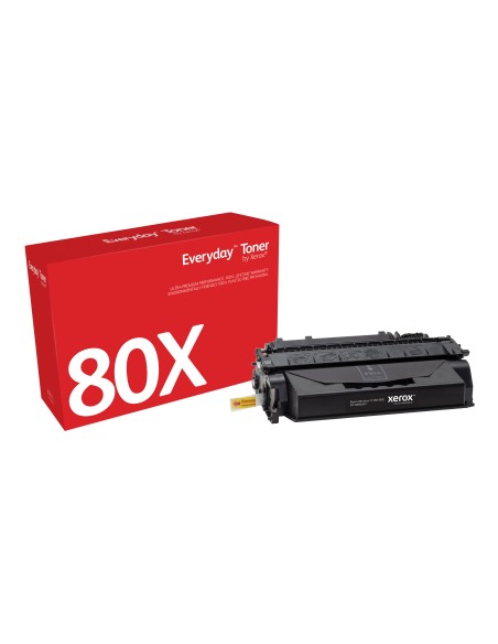 Everyday El tóner Everyday Negro de Xerox es compatible con HP 80X (CF280X), High capacity