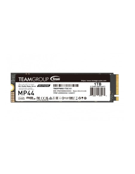 MP44L TM8FPW001T0C101 unidad de estado sólido M.2 1 TB PCI Express 4.0 NVMe