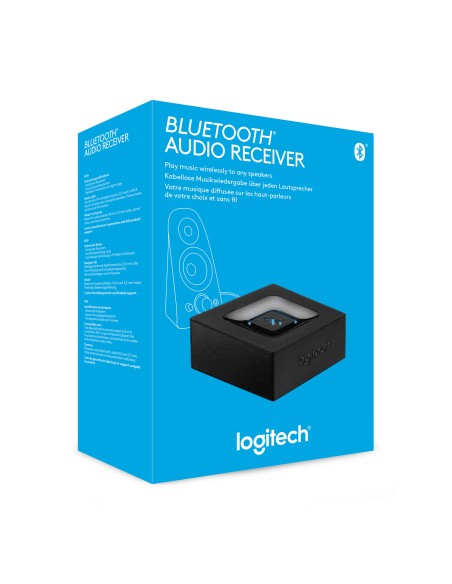 Bluetooth Audio Receiver 15 m Negro