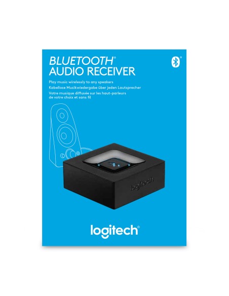 Bluetooth Audio Receiver 15 m Negro