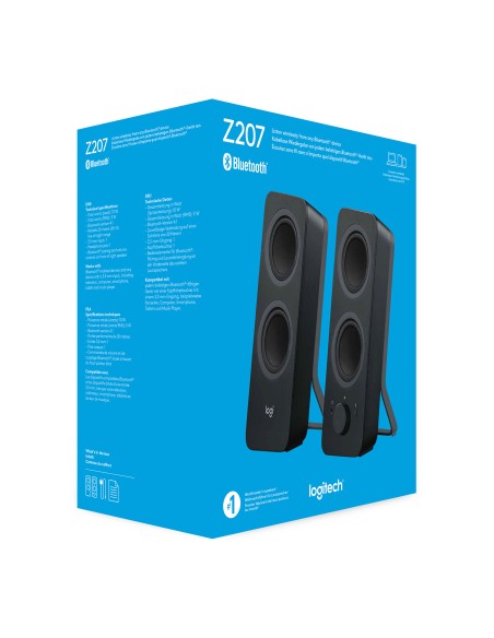 Z207 altavoz Negro Inalámbrico y alámbrico 5 W