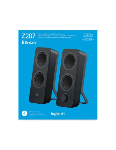Z207 altavoz Negro Inalámbrico y alámbrico 5 W
