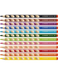  ESTUCHE 12 LAPICES STABILO EASY COLORS ERGONOMICO DIESTROS  2