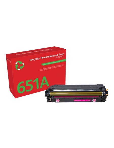 Everyday El tóner Everyday Magenta de Xerox es compatible con HP 651A/ 650A/ 307A (CE343A/CE273A/CE743A), Capacidad estándar