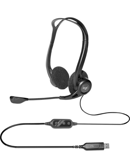 960 Auriculares Alámbrico Diadema Llamadas/Música USB tipo A Negro