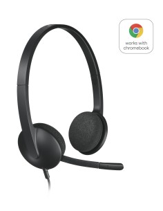 H340 Auriculares Alámbrico Diadema Oficina/Centro de llamadas USB tipo A Negro 2