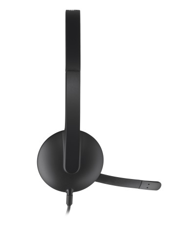 H340 Auriculares Alámbrico Diadema Oficina/Centro de llamadas USB tipo A Negro