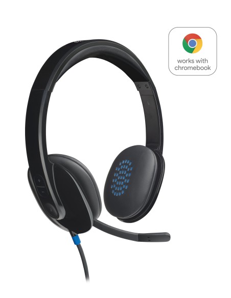 H540 Auriculares Alámbrico Diadema Oficina/Centro de llamadas USB tipo A Negro