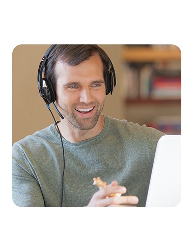 H540 Auriculares Alámbrico Diadema Oficina/Centro de llamadas USB tipo A Negro