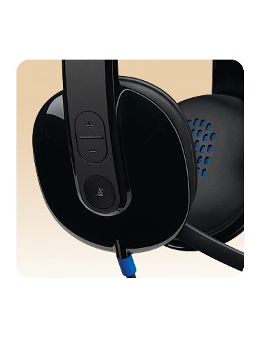 H540 Auriculares Alámbrico Diadema Oficina/Centro de llamadas USB tipo A Negro