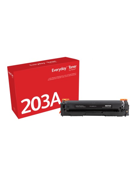 Everyday El tóner Everyday Negro de Xerox es compatible con HP 202A (CF540A/CRG-054BK), Capacidad estándar
