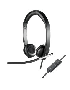H650e Auriculares Alámbrico Diadema Oficina/Centro de llamadas USB tipo A Negro, Plata