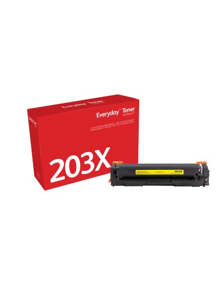 Everyday El tóner Everyday Amarillo de Xerox es compatible con HP 202X (CF542X/CRG-054HY), High capacity