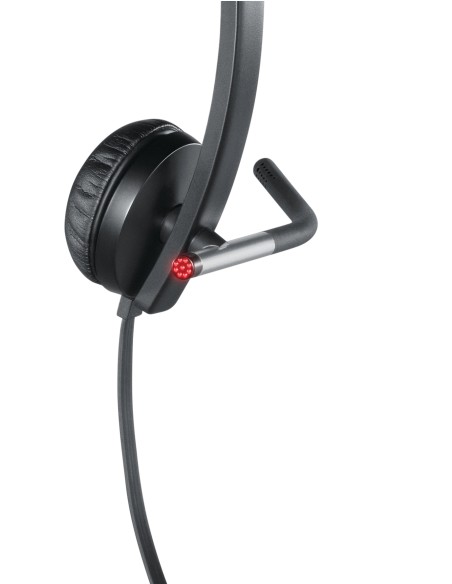 H650e Auriculares Alámbrico Diadema Oficina/Centro de llamadas USB tipo A Negro, Plata