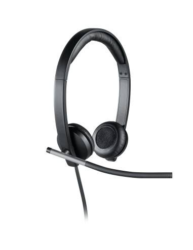 H650e Auriculares Alámbrico Diadema Oficina/Centro de llamadas USB tipo A Negro, Plata