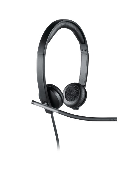 H650e Auriculares Alámbrico Diadema Oficina/Centro de llamadas USB tipo A Negro, Plata