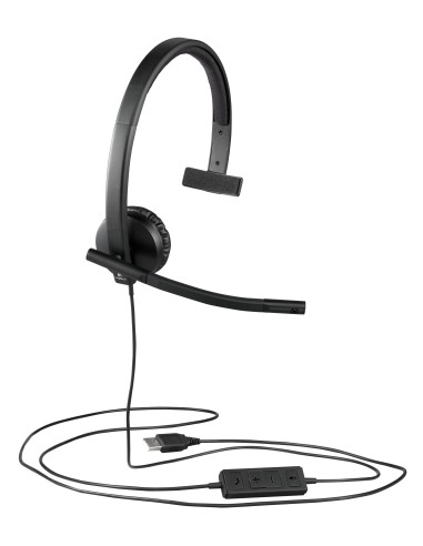 H570e Auriculares Alámbrico Diadema Oficina/Centro de llamadas USB tipo A Negro