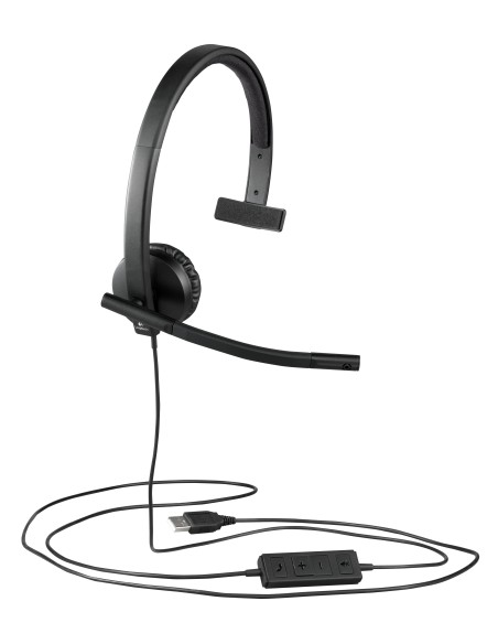 H570e Auriculares Alámbrico Diadema Oficina/Centro de llamadas USB tipo A Negro