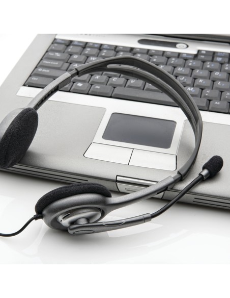 H111 Auriculares Alámbrico Diadema Oficina/Centro de llamadas Gris