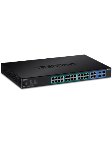 TPE-5028WS switch Gestionado Gigabit Ethernet (10/100/1000) Energía sobre Ethernet (PoE) 1U Negro