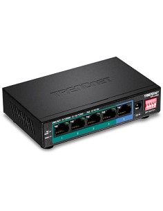 TPE-LG50 switch No administrado Gigabit Ethernet (10/100/1000) Energía sobre Ethernet (PoE) Negro