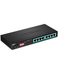 TPE-LG80 switch No administrado Gigabit Ethernet (10/100/1000) Energía sobre Ethernet (PoE) Negro