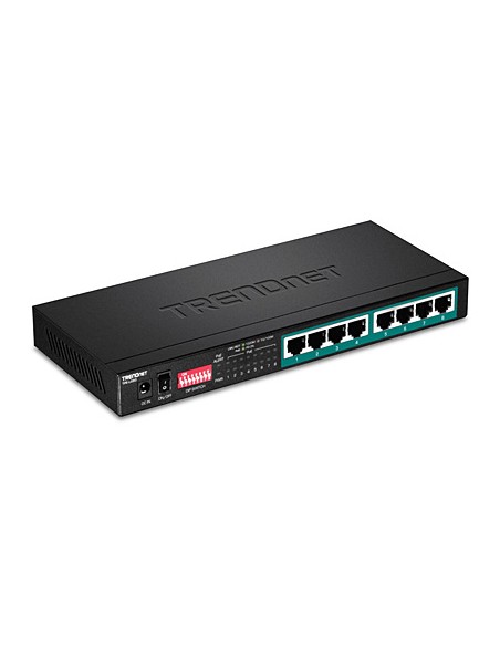 TPE-LG80 switch No administrado Gigabit Ethernet (10/100/1000) Energía sobre Ethernet (PoE) Negro