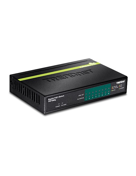 TPE-TG82G switch No administrado Gigabit Ethernet (10/100/1000) Energía sobre Ethernet (PoE) Negro