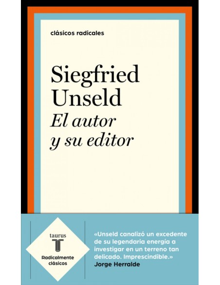 EL AUTOR Y SU EDITOR