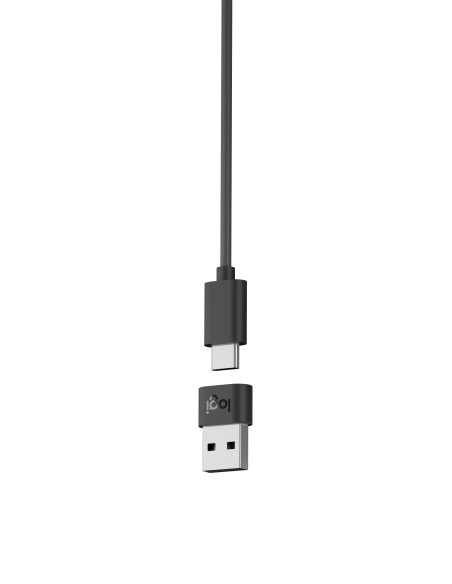 Zone Auriculares Alámbrico Dentro de oído Oficina/Centro de llamadas USB Tipo C Grafito