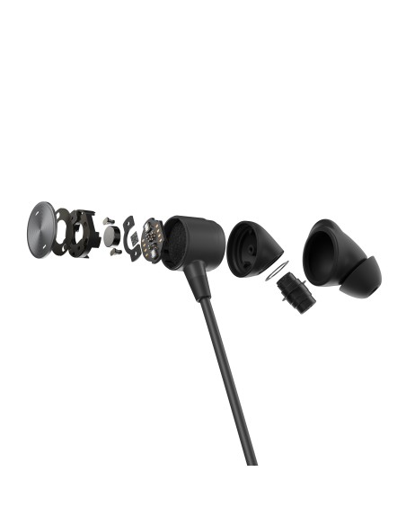 Zone Auriculares Alámbrico Dentro de oído Oficina/Centro de llamadas USB Tipo C Grafito