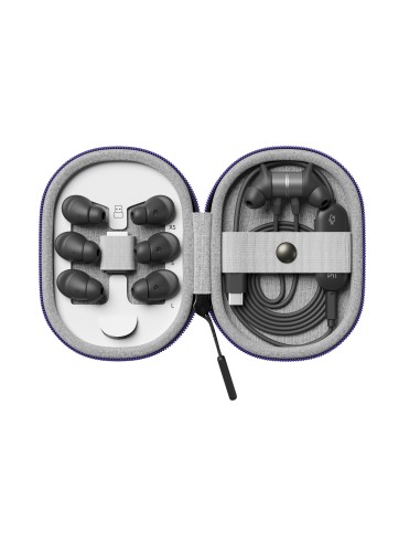 Zone Auriculares Alámbrico Dentro de oído Oficina/Centro de llamadas USB Tipo C Grafito