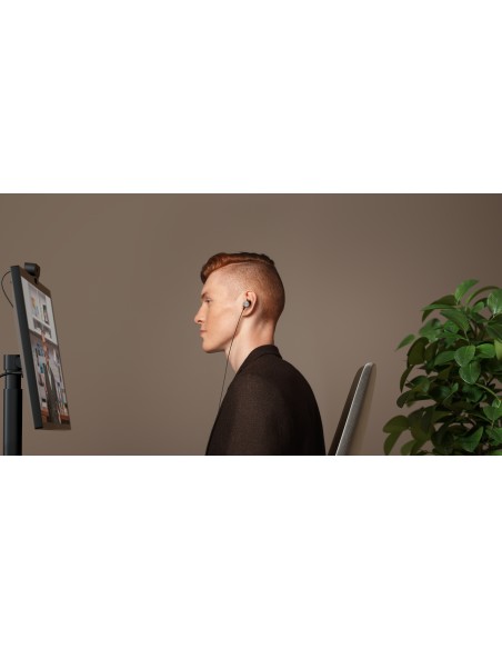 Zone Auriculares Alámbrico Dentro de oído Oficina/Centro de llamadas USB Tipo C Grafito