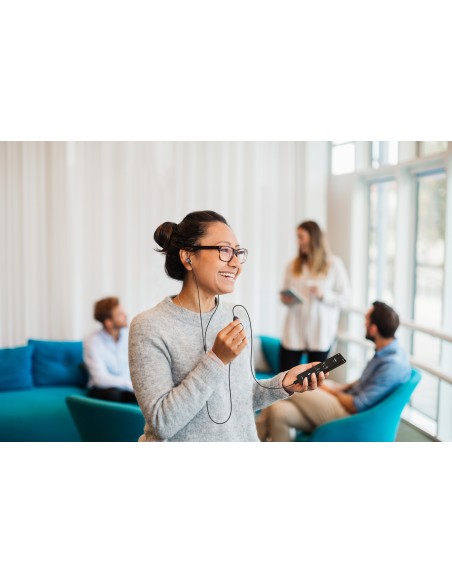 Zone Auriculares Alámbrico Dentro de oído Oficina/Centro de llamadas USB Tipo C Grafito