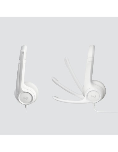 H390 Auriculares Alámbrico Diadema Oficina/Centro de llamadas USB tipo A Blanco