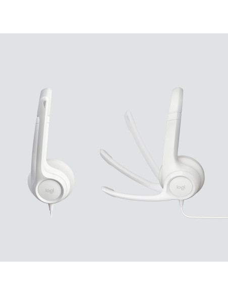 H390 Auriculares Alámbrico Diadema Oficina/Centro de llamadas USB tipo A Blanco