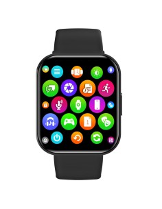 TRAINERWATCH2BK Relojes inteligentes y deportivos 4,6 cm (1.81") Digital 320 x 320 Pixeles Pantalla táctil Negro GPS (satélite)