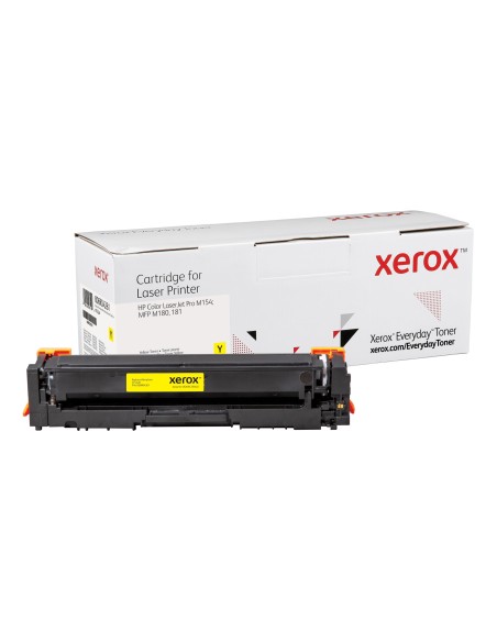 Everyday El tóner Everyday Amarillo de Xerox es compatible con HP 204A (CF532A), Capacidad estándar